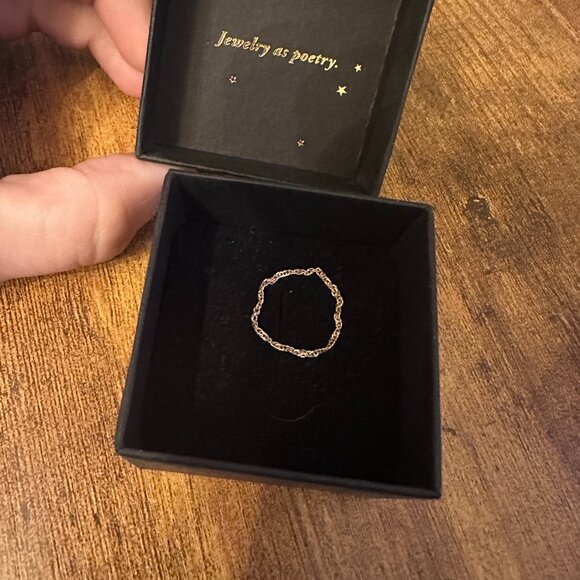 Catbird NYC 14k Sweet Nothing Ring size 6 - Picture 6 of 7